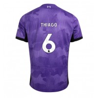 Camisa de Futebol Liverpool Thiago Alcantara #6 Equipamento Alternativo 2023-24 Manga Curta